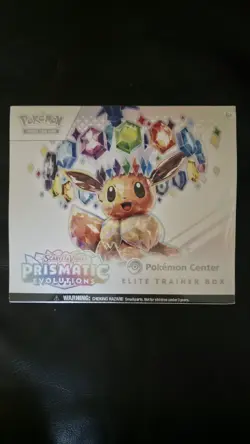 Pokemon Prismatic Evolutions Pokemon Center Elite Trainer Box ETB Sealed! # 1 - Image 1
