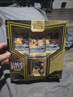 Pokemon Pikachu & Zekrom-GX League Battle Deck - Factory Sealed Deck - Image 1