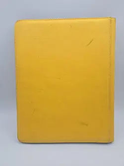 Ultra Pro PRO Binder - Yellow Pikachu - Leather - 9 Pocket - 2019 - Pokemon Co. - Image 2