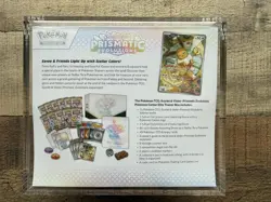 Prismatic Evolutions Pokemon Center Elite Trainer Box ETB New & Sealed + Case - Image 2