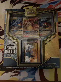 Pokemon Reshiram & Charizard GX League Battle Deck Factory Sealed Tag Team TCG - Image 1