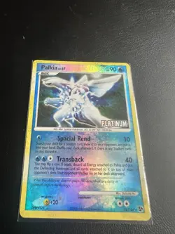 Pokemon TCG Palkia Burger King Platinum Reverse Holo Promo 26/106 90 HP English - Image 1