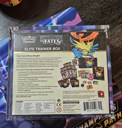 Pokemon Hidden Fates Elite Trainer Box ETB SEALED Sun & Moon + Magnetic Case - Image 3