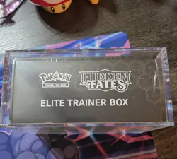 Pokemon Hidden Fates Elite Trainer Box ETB SEALED Sun & Moon + Magnetic Case - Image 5