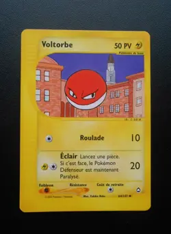 Pokemon carte voltorbe 64 / 147 - Aquapolis tres bon etat (2002 Mint - - Image 1