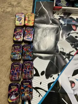Pokemon Empty Mini Tin And More Lot - Image 5