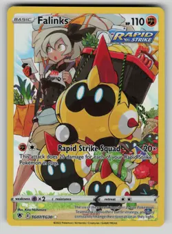 Falinks TG07/TG30 Astral Radiance Trainer Gallery Pokemon Holo NM - Image 1