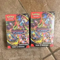 Pokemon TCG Mega Evolution: Phantasmal Flames Booster Bundle 6 Packs English - Image 1