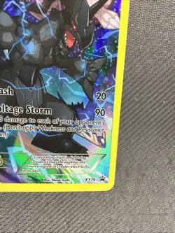 Pokemon Zekrom Full Art Promo Holo XY76 XY 120 HP Slash Voltage Storm - Image 4