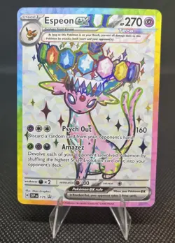 Espeon ex #175 Black Star Promo Pokemon Prismatic Evolutions NEAR MINT - Image 1