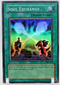 Yu-Gi-Oh Soul Exchange SDY-041 Super Rare Holo Unlimited Edition - Image 1