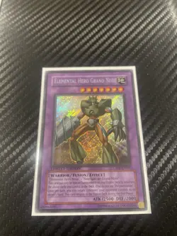 Yugioh Elemental Hero Grand Neos CT04-EN001 Limited Edition Secret Rare LP - Image 1