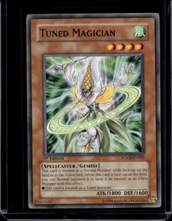 Yugioh! Tuned Magician - SOVR-EN029 - Common - 1st Edition NM - Image 1