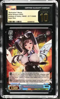 Weiss GRADED Realization Marian E088S NIKKE SR PRISTINE 10 CGC - Image 1