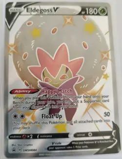 4x Eldegoss V SWSH084 Promo Pokemon TCG Card Black Star Promo Shining Fates - Image 5