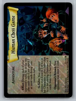 Harry Potter Base Set #11/116 Human Chess Game Holo Card - Image 1