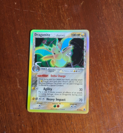 Pokemon Dragonite Card EX Delta Species 3/113 Holo Rare 2005 - NM/LP - Image 1