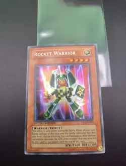 CT2-EN005 Rocket Warrior Secret Rare Limited Edition Yugioh Card - Image 2