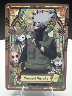 Kakashi Hatake Naruto Kayou English NRSA01-SP-004L5 Heaven Scroll Card - Image 3