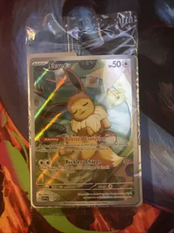 Pokemon TCG Eevee Black Star Promo 173 Prismatic Evolutions Sealed Card - Image 1