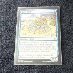 Ruin Crab Zendikar Rising Regular Magic MTG 075/280 ZNR Near Mint Card - Image 3