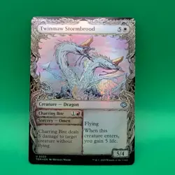 Twinmaw Stormbrood (Showcase) Tarkir: Dragonstorm Foil - Image 1
