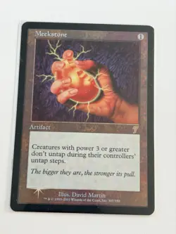 Meekstone - Enlgish - Foil - MTG 7th edition - Image 1