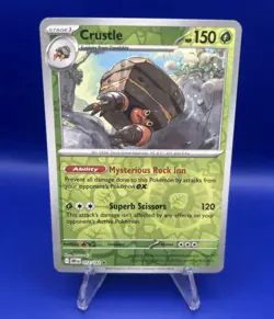 Crustle Reverse Holo 12/182 - Destined Rivals Pokemon TCG - Image 1