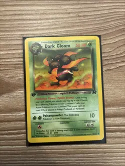 Pokemon Dark Gloom 1st Edition Card 36/82 - Image 1