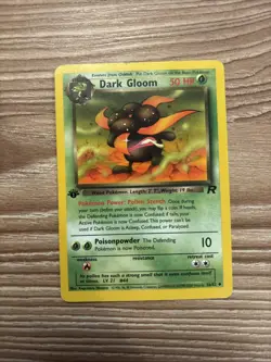 Pokemon Dark Gloom 1st Edition Card 36/82 - Image 2