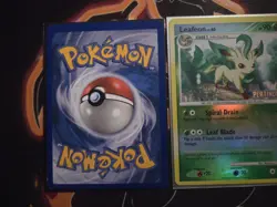 Pokemon TCG Platinum Eevee 62/100 Leafeon 24/100 Holo English Lot (2) - Image 2