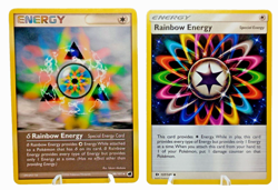 Rainbow Energy-88/101 EX Dragon Frontiers & 137/149 Sun & Moon NonHolo Pokemon - Image 1