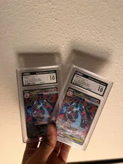 2025 Pokemon MEP Black Star UPC Promos Mega Charizard X ex #023 CGC 10 - Image 3
