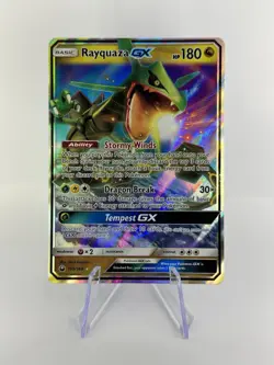 Rayquaza GX #109/168 Celestial Storm Pokemon 2018 - Image 1