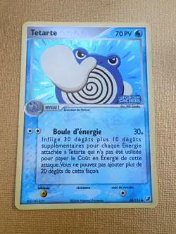 carte pokemon TETARTE 68 / 115 holo 60 PV 2006 reverse bloc ex forces cachees - Image 1
