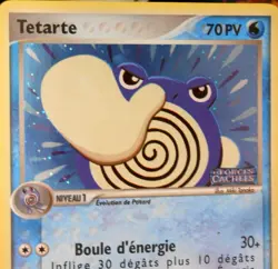 carte pokemon TETARTE 68 / 115 holo 60 PV 2006 reverse bloc ex forces cachees - Image 3
