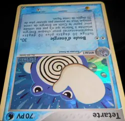 carte pokemon TETARTE 68 / 115 holo 60 PV 2006 reverse bloc ex forces cachees - Image 4