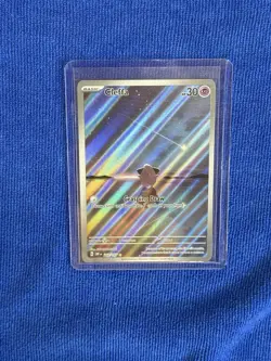 2023 Pokemon SV Obsidian Flames Cleffa Illustration Rare #202/197 - Image 3