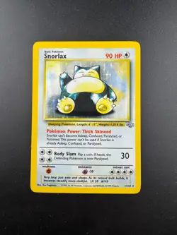 Snorlax 11/64 Holo Rare Jungle Pokemon LP - Image 1