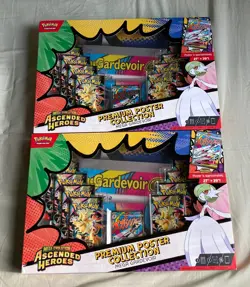 Pokemon TCG Ascended Heroes Premium Poster Collection Mega Gardevoir - Sealed ⭐ - Image 2