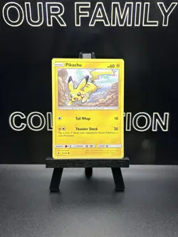 Pikachu - 40/147 - Common NM, English Pokemon Sun & Moon Burning Shadows - Image 1