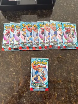 Pokemon Journey Together Booster Packs (LOT 13) - Image 1