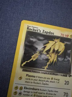 Pokemon 2000 Gym Challenge Rockets Zapdos Holo #15 Unlimited - Image 5