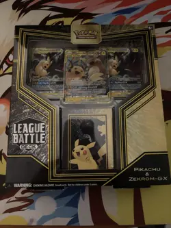 Pokemon Pikachu & Zekrom-GX League Battle Deck - Factory Sealed Deck - Image 1