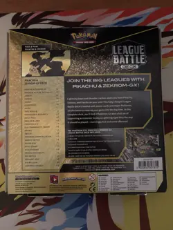 Pokemon Pikachu & Zekrom-GX League Battle Deck - Factory Sealed Deck - Image 2