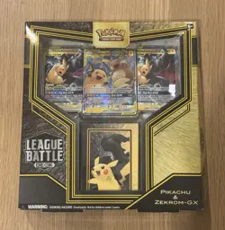 Pokemon Pikachu & Zekrom GX League Battle Deck - NEW - Open box 290-80785 - Image 1
