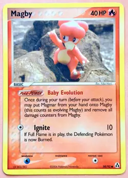 Magby~Cute Pokemon Cards~ Clay Art Collection~ Yuka Morii Gallery - Image 1