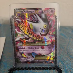 Pokemon M Gengar EX Mega Promo Holo XY Set Card XY166 210 HP - Image 1