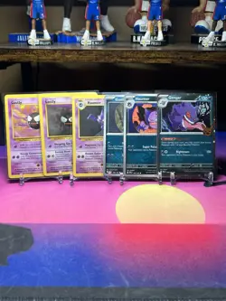 Pokemon Card Lot - Gastly/Haunter/Gengar - Base/Fossil/Trick Or Treat - Lp - Image 1
