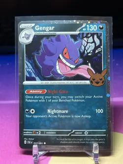 Pokemon Card Lot - Gastly/Haunter/Gengar - Base/Fossil/Trick Or Treat - Lp - Image 2